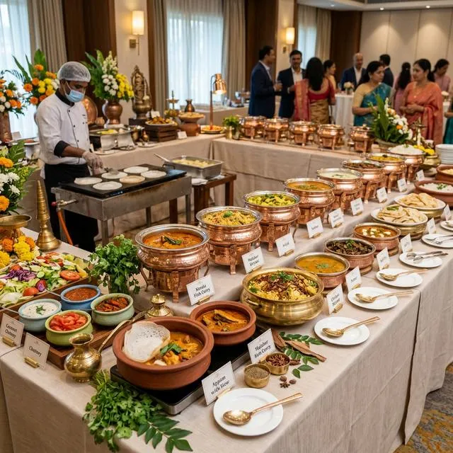 Royal Wedding Feast & Buffet Spread
