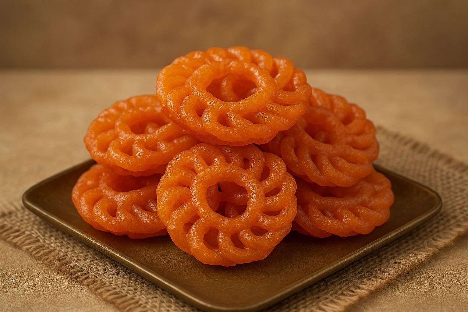 Golden Crispy Traditional Jangiri