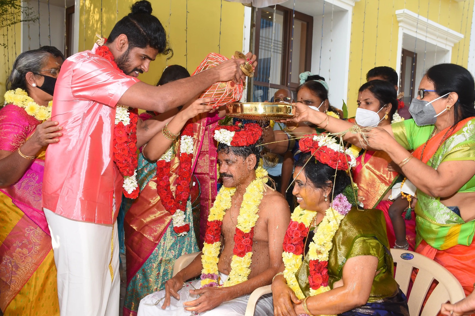 Shashti Poorthi Holy Water Abhishekam Ceremony