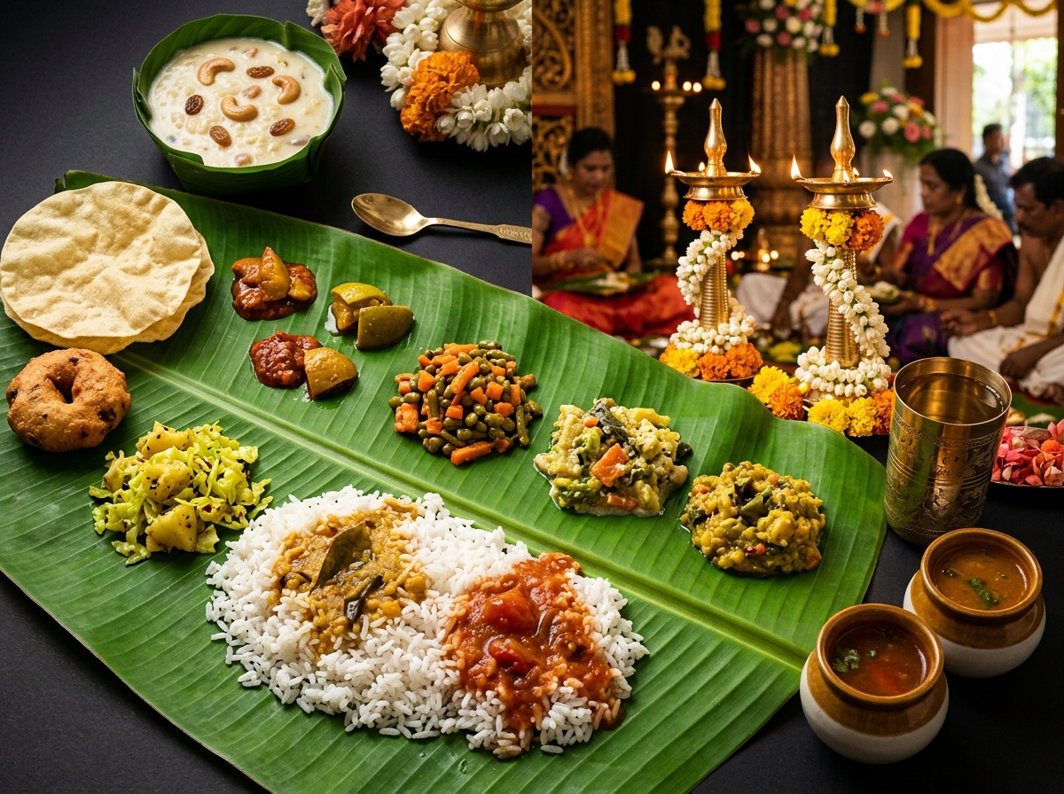 Authentic South Indian Traditional Satvik Feast